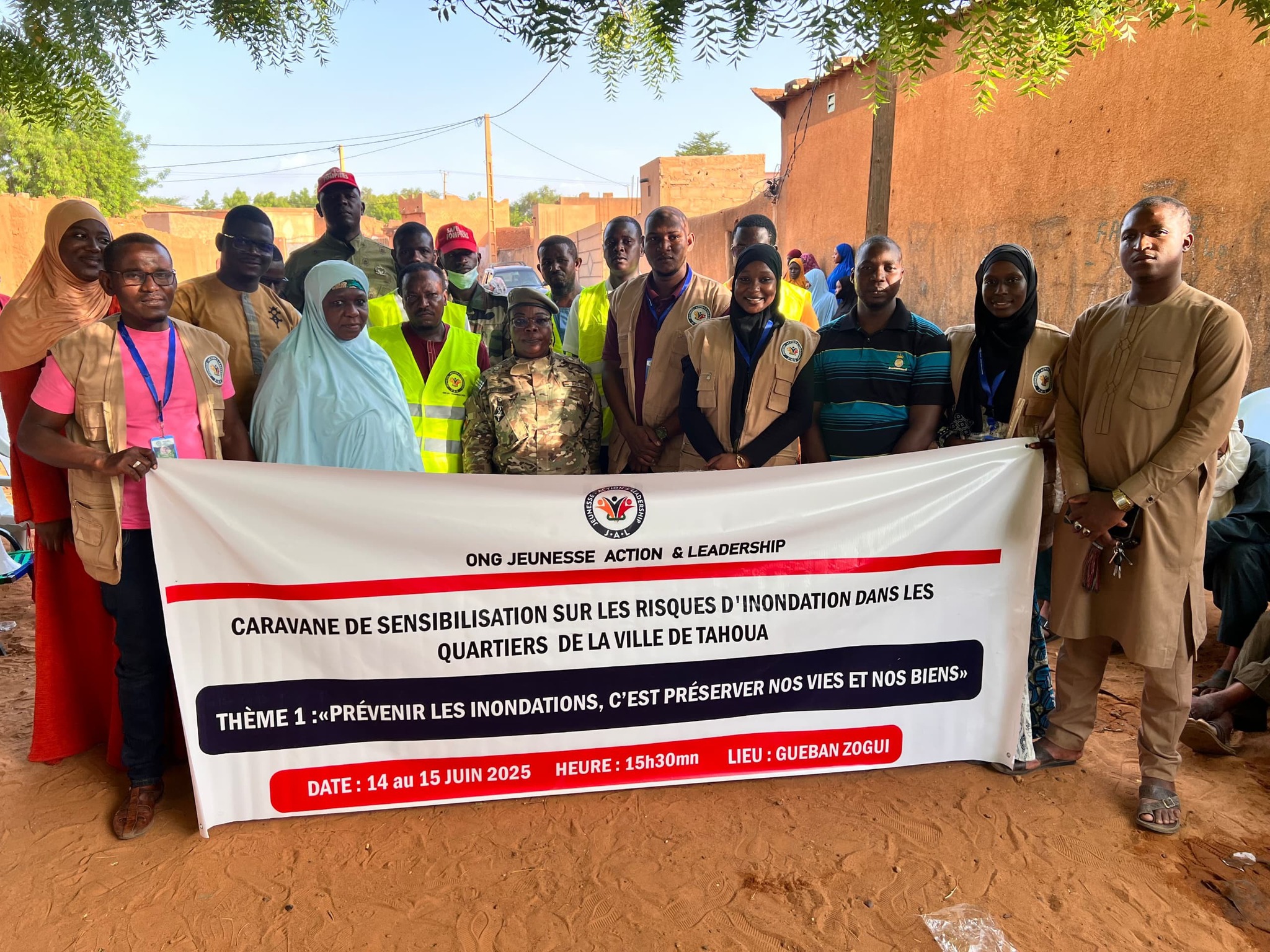 You are currently viewing Caravane de sensibilisation à Tahoua : JAL mobilise contre les risques d’inondation à Guéban Zogui