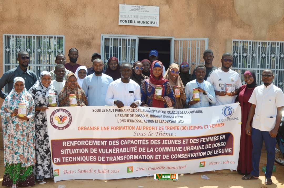 You are currently viewing Formation à Dosso : 20 jeunes et femmes outillés pour la transformation et la conservation de légumes